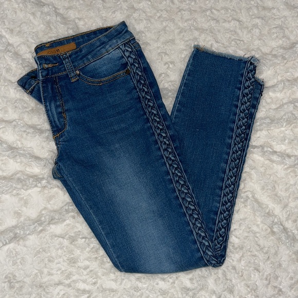 JOE’S Raw Hem Ankle Skinny Jeans kids size 12. In excellent used condition. - Picture 8 of 11